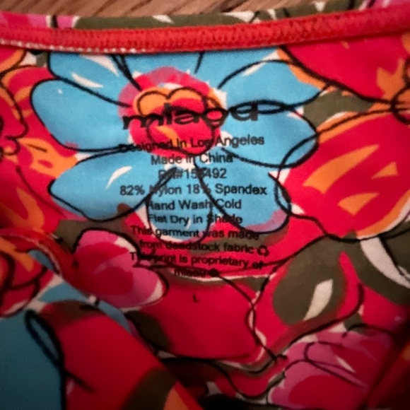 Miaou bambi bikini bottoms size Large NWT bottoms only •Parisian flower rogue - Picture 7 of 12